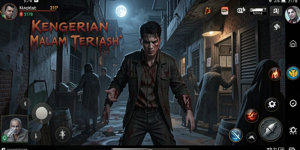 Gameplay menyeramkan dengan suasana mencekam dalam 3178.