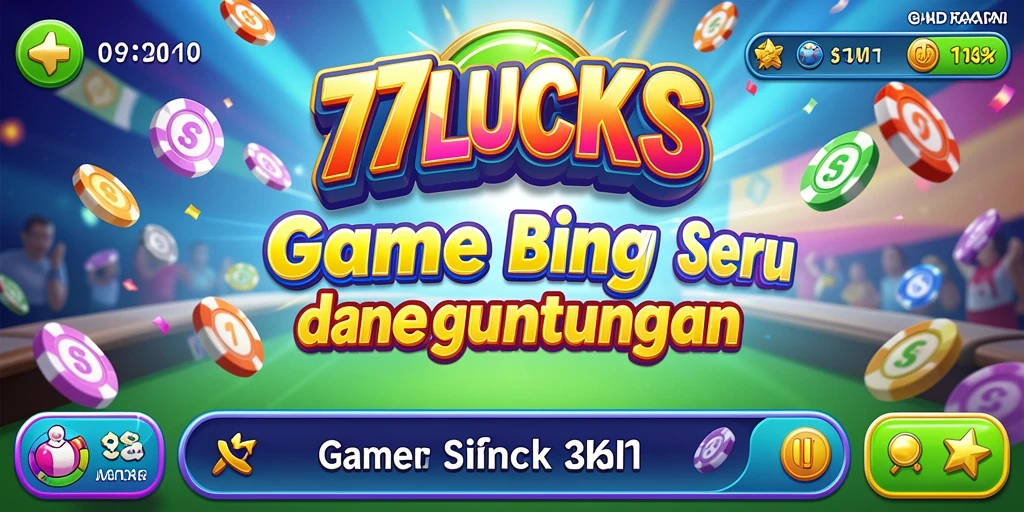 Tampilan menarik dan gameplay bingo yang seru.