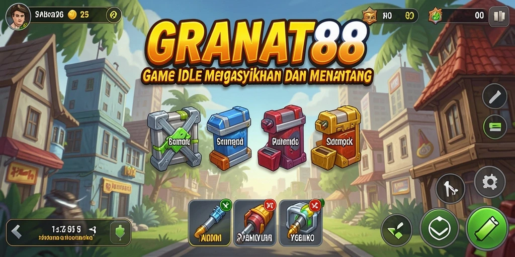 Tampilan gameplay GRANAT88 yang seru dan mengasyikkan.