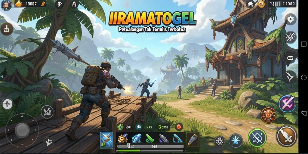 Gameplay Open World yang menakjubkan dan penuh petualangan di IRAMATOGEL.