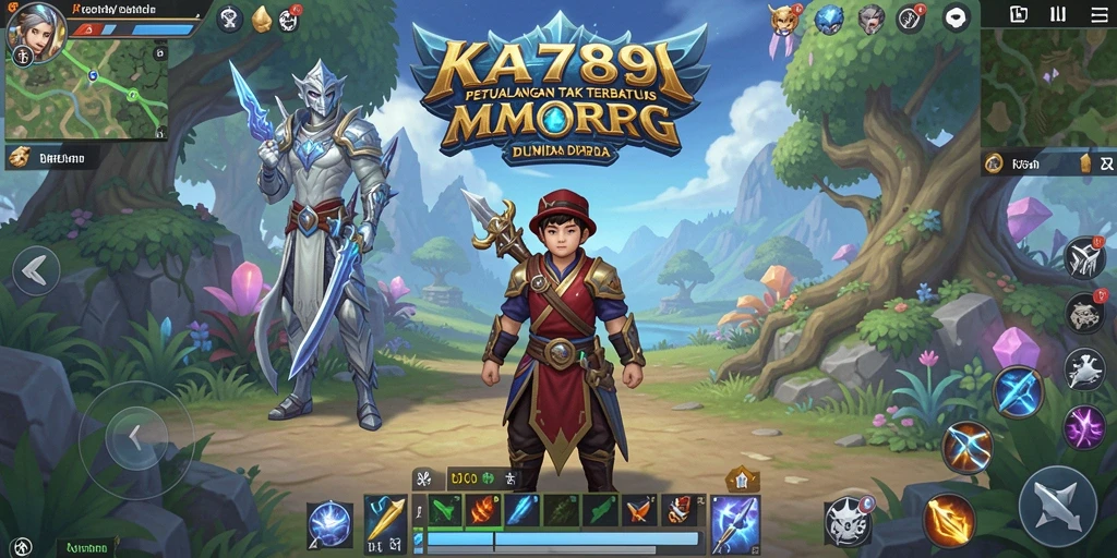 Gameplay KA789 yang epik di dunia MMORPG yang luas.