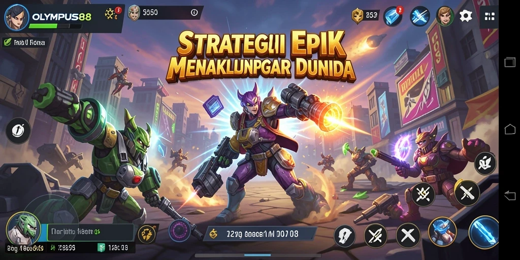 Tampilan gameplay OLYMPUS88 yang menakjubkan dan mendebarkan.