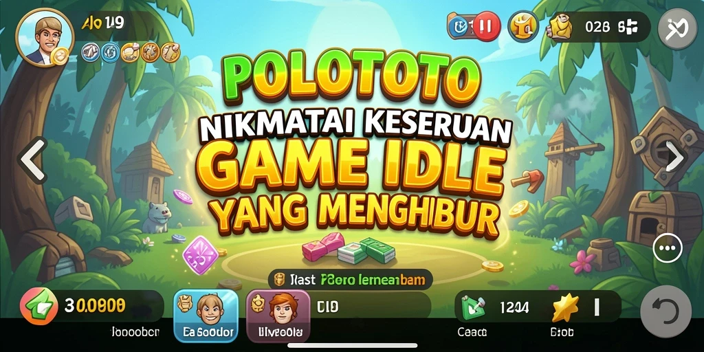 Screenshot gameplay POLOTOTO menampilkan aksi yang seru dan grafis yang menarik.